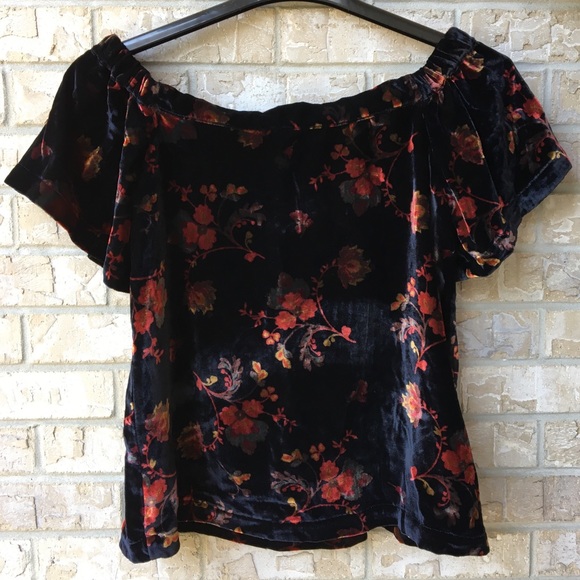 Ann Taylor Loft Vintage 90s Wool Velvet Trim Bustier Top NWT Size 2P